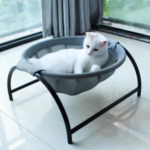 Pet Cat Removable Cat Litter Supplies Arched Bed Shelf Summer Small Dog Hammock Mesh Cat Hammock