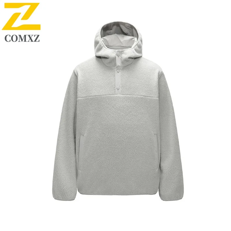 

COMXZ Роскошная мужская куртка 2025 для работы на открытом воздухе, утолщенная теплая парка, деловая повседневная легкая зимняя мужская верхняя одежда