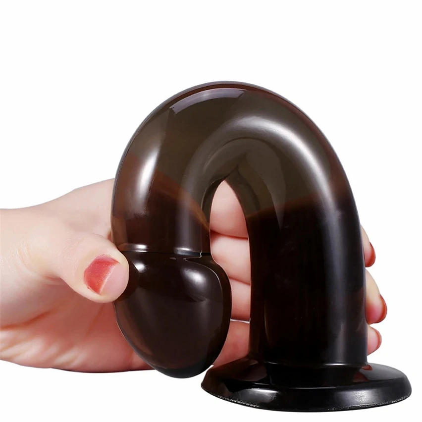 Realistic Dildo With Suction Cup Silicon Artificial Penis Woman Sex Toys Adult Female Fantasy Dildo For Gay Anal Toy I124W