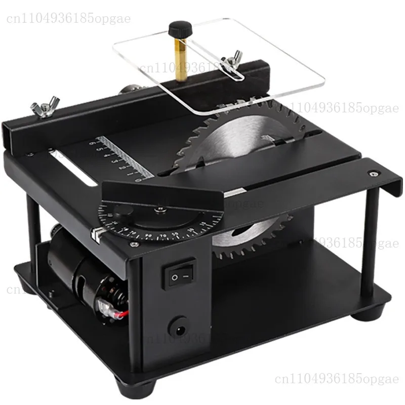 12-24V 200W Table Saw Mini Desktop Electric Saw Cutter Speed Angle Adjustable Cutter For Wood Plastic Acrylic
