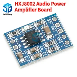 Super Mini HXJ8002 Audio Power Amplifier Board Mono Channel Voice low noise Amplifiers Module 2.0-5.5V Replace PAM8403