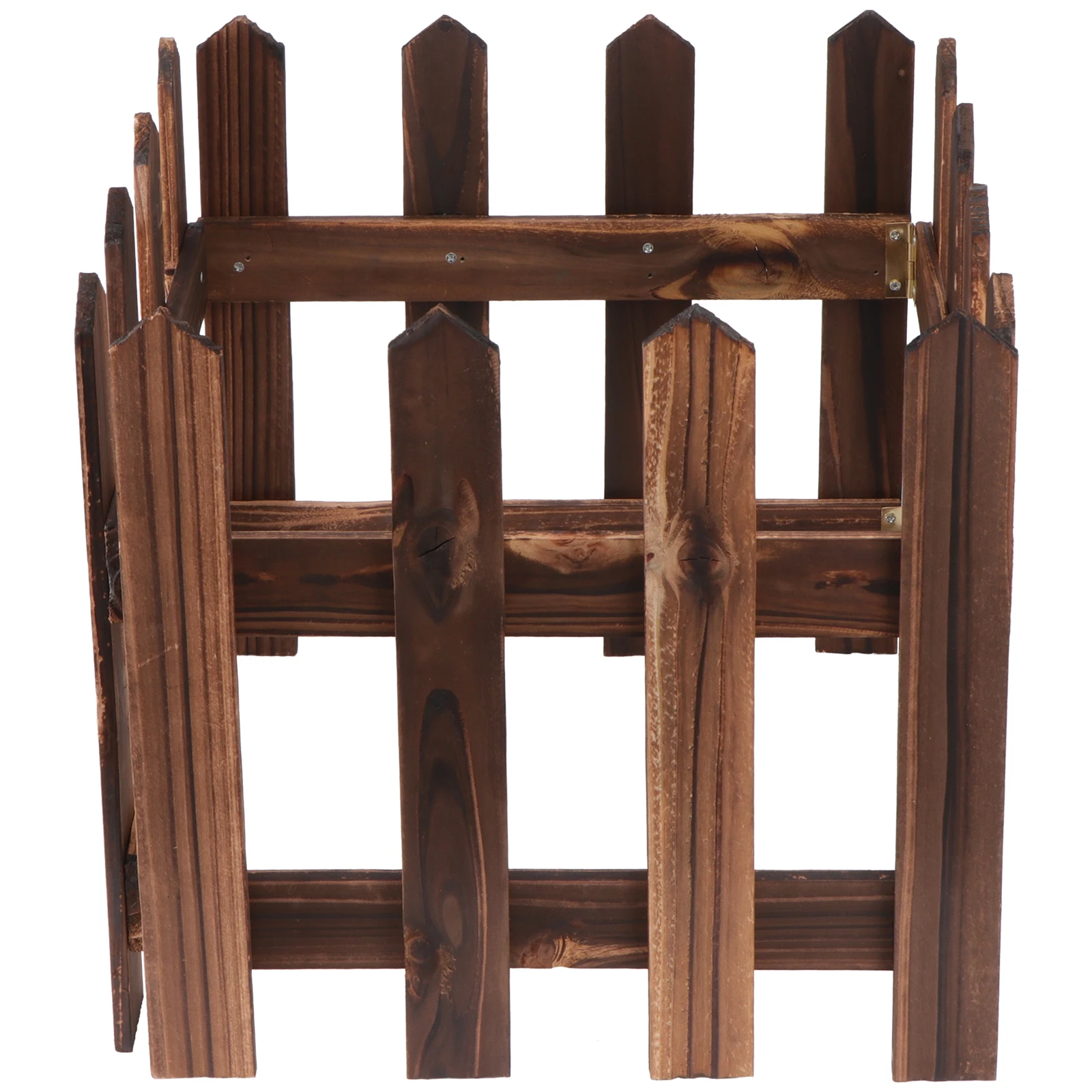 

Wooden for Christmas Tree Decorations Garden Picket Fence Barrier Eco Miniature Fence Material Holiday Displays
