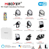 Miboxer 2.4G Smart Garden Light 6W 9W 12W 15W 18W 25W Waterproof RGBCCT LED Lawn Lamp 2.4G RF Remote Tuya WiFi APP Voice Control
