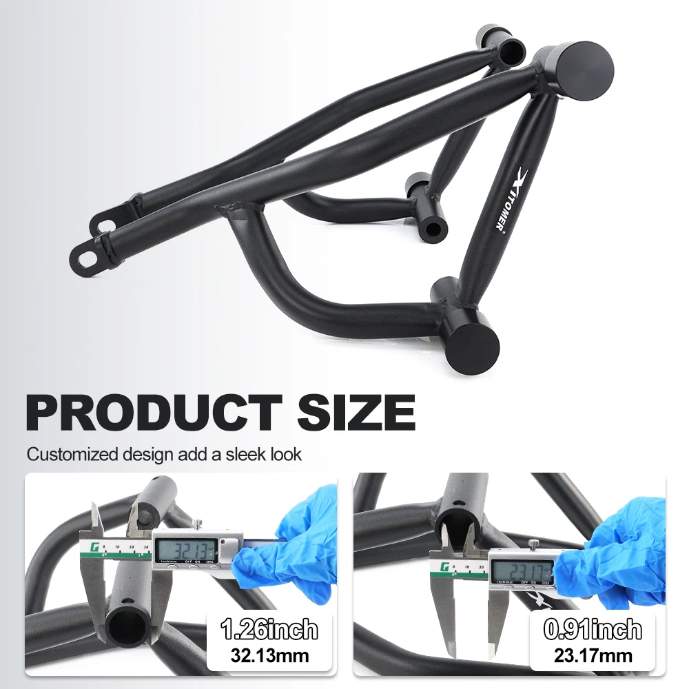 Motorcycle Stunt Cage Engine Guard Highway Bar Bumper Fairing Protector Race Rail YZFR1 2009 2010 2011 2012 2013 2014 For YAMAHA