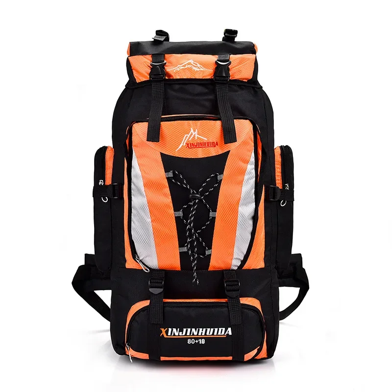 Waterproof Nylon Hunting and Hiking Backpack 80L Outdoor Military Backpack Tactical Sports Hiking Backpack