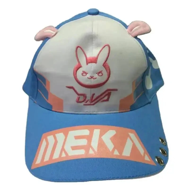 Boné de Beisebol Ajustável D.Va DARLING In The FRANXX com Orelhas de Coelho Meka 02 Snapback