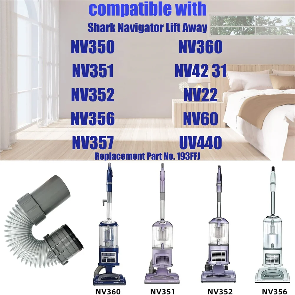 Vacuum Replacement Hose For Shark Navigator Lift-Away NV350 NV351 NV352 NV355 NV356E NV357 NV360 UV440 Vacuum Cleaner