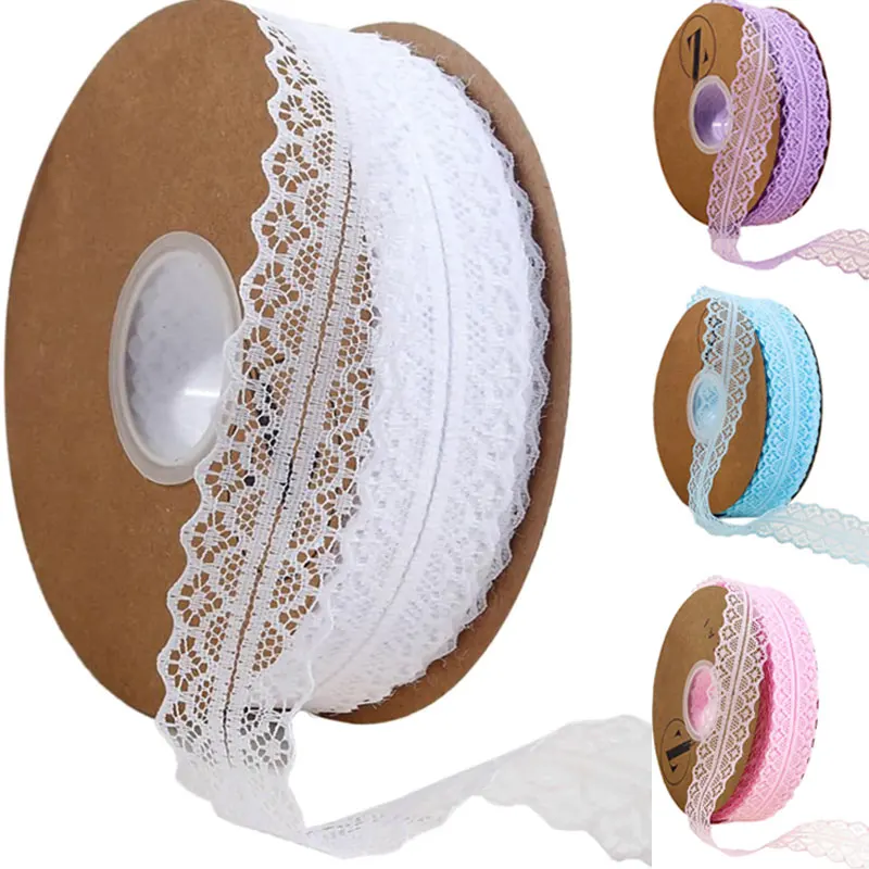 1/5/10 Yards Spitzenband, 3 cm breit, Vintage-Muster, Bänder zum Selbermachen, für Bekleidung, Nähen, Stoff, Geschenkverpackung, Party-Dekorationen