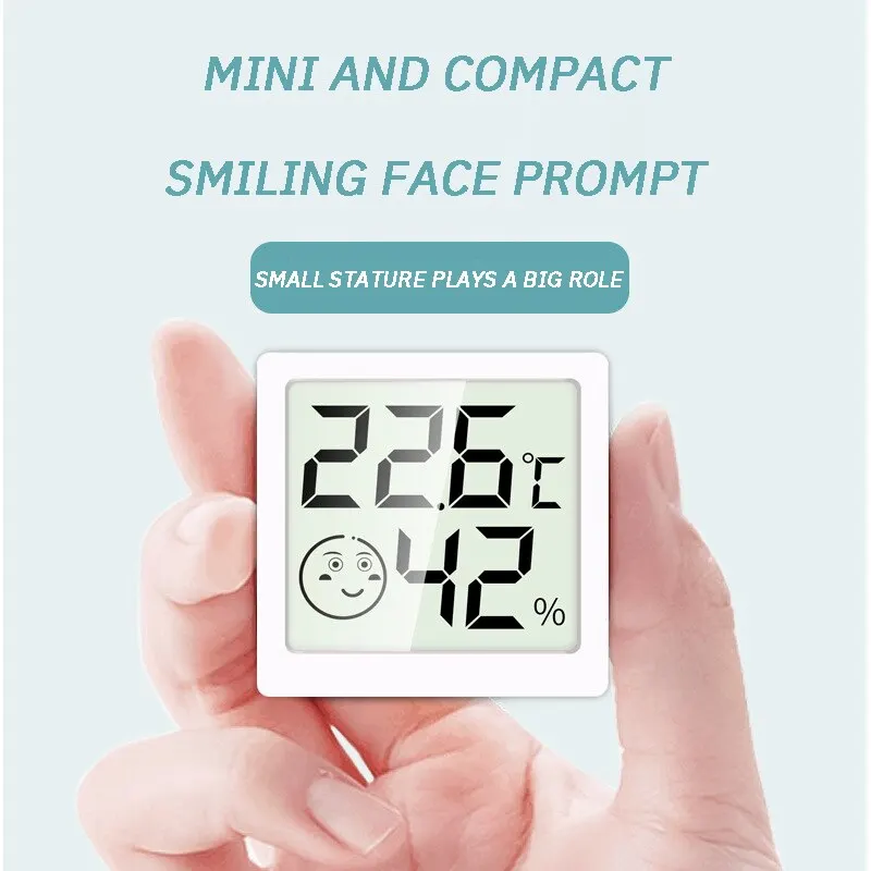 LX8101 гигротермограф Высокоточный Домашний Электронный термометр цифровой дисплей измерение температуры и влажности 1 шт.