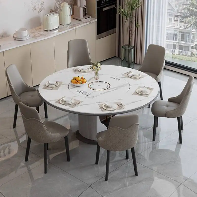 

Обеденные столы для небольших помещений, белые, итальянские, раздвижные, современные, в скандинавском стиле, мебель для дома