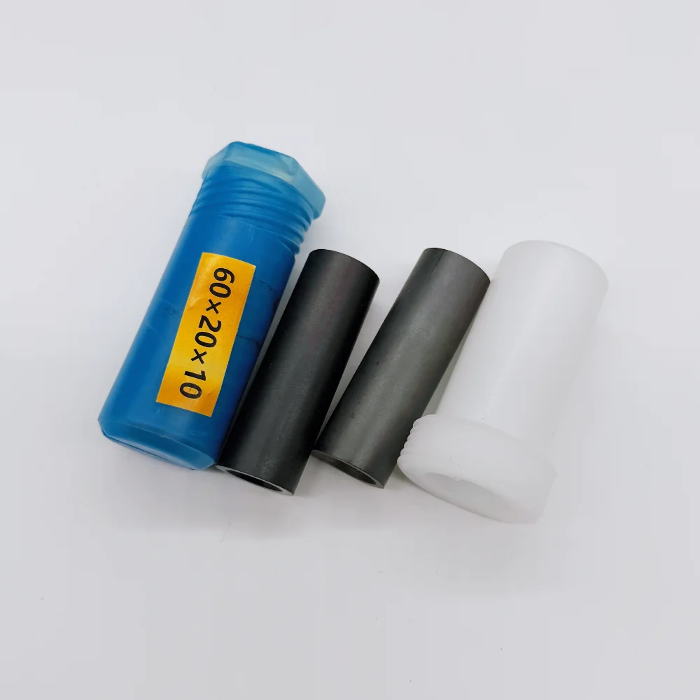 1 Piece B4C Sandblasting Nozzle 60x20x4/5/6/8/10/12mm Boron Carbide Sandblaster Nozzle for Blasting Cabinet