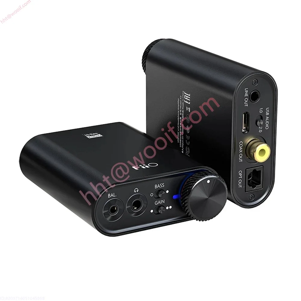 FiiO K3S New K3 Portable Headphone Amplifier USB-C DAC Decoding AMP Support Coaxial Optical Digital Outs PCM384k/DSD256