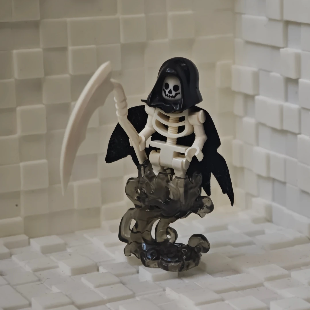 Halloween Skeleton Army Mini Doll MOC Building Blocks DIY Assembled Building Blocks Character Doll Skeleton Horse Ornaments Toy