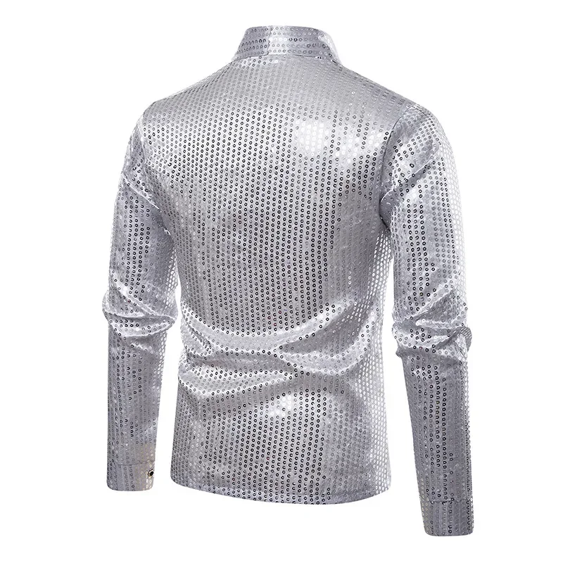 Shiny Gold Sequins Blazer Jacket Men 2022 Brand New Slim Fit Cardigan Mens Blazers Nightclub Party DJ Stage Clothers for Male