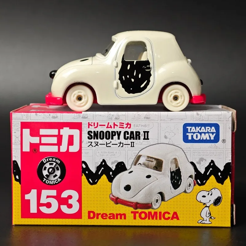 タカラトミー-子供用合金車モデルおもちゃ,スヌーピー153,犬,パイロット,男の子へのギフト,休日,誕生日,ダイキャスト,合金