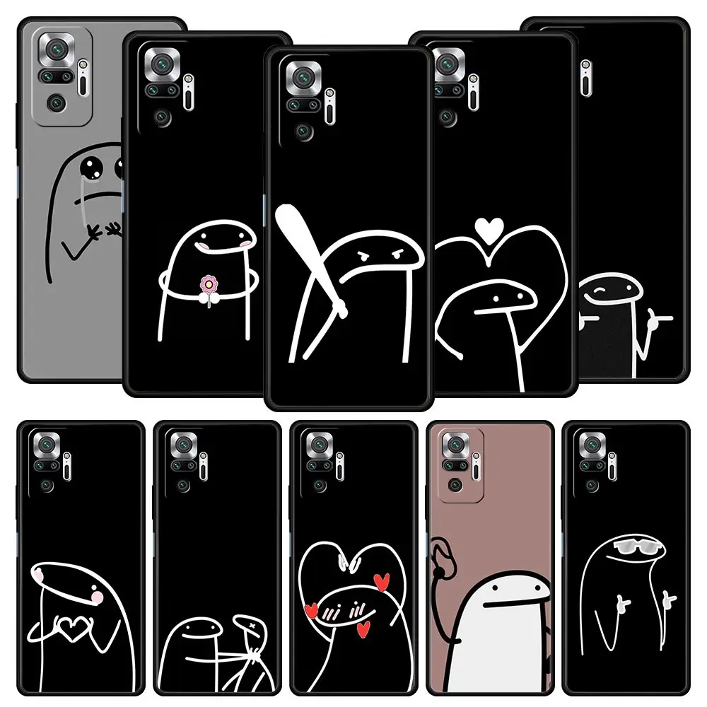 

Чехол для телефона Xiaomi Redmi Note 14 13 12 5G 11 10 Pro Plus 4G 9S 9 14C 13C 12C 10C 9C 9A Мягкий чехол из ТПУ Cute Cartoon Matchman