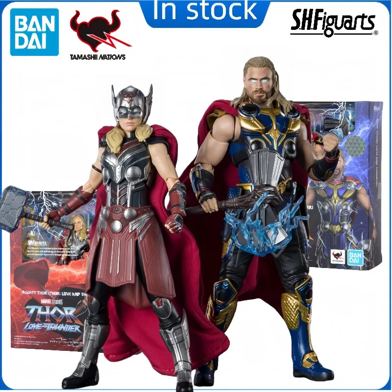【Productos en stock】 Bandai SHF Marvel Thor 4 Solthor Jane Foster Crazy Multiverse Doctor Strange Colección de Juguetes