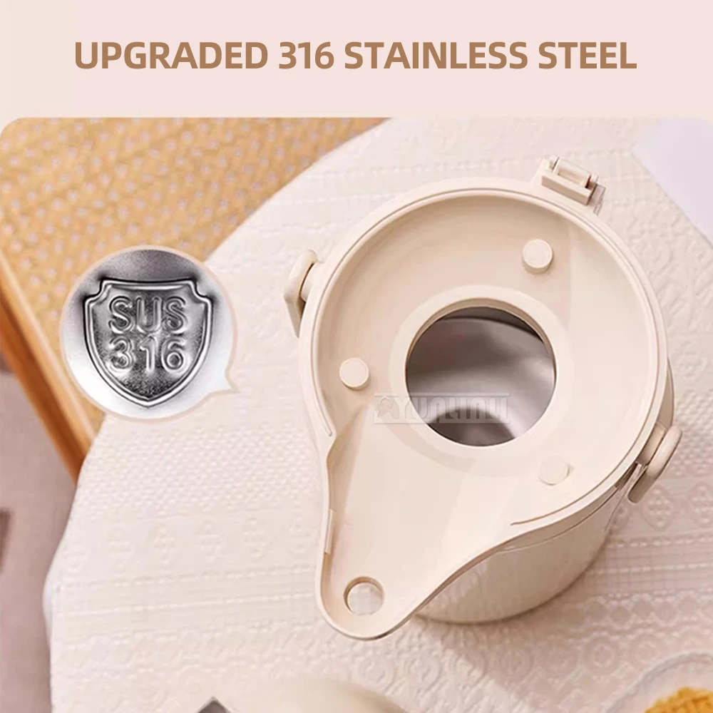 2500 мл бутылка с горячей водой под давлением воздуха, чайник большой емкости, умный изоляционный горшок, бытовой внутренний горшок из нержавеющей стали