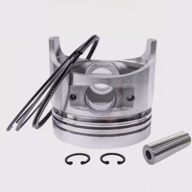 PISTON ASSEMBLY FIT SINGLE CYLINDER AIR-COOLED DIESEL ENGINE KM170F 173F 178F 186F 188F 190F 192F PISTON ASSEMBLY