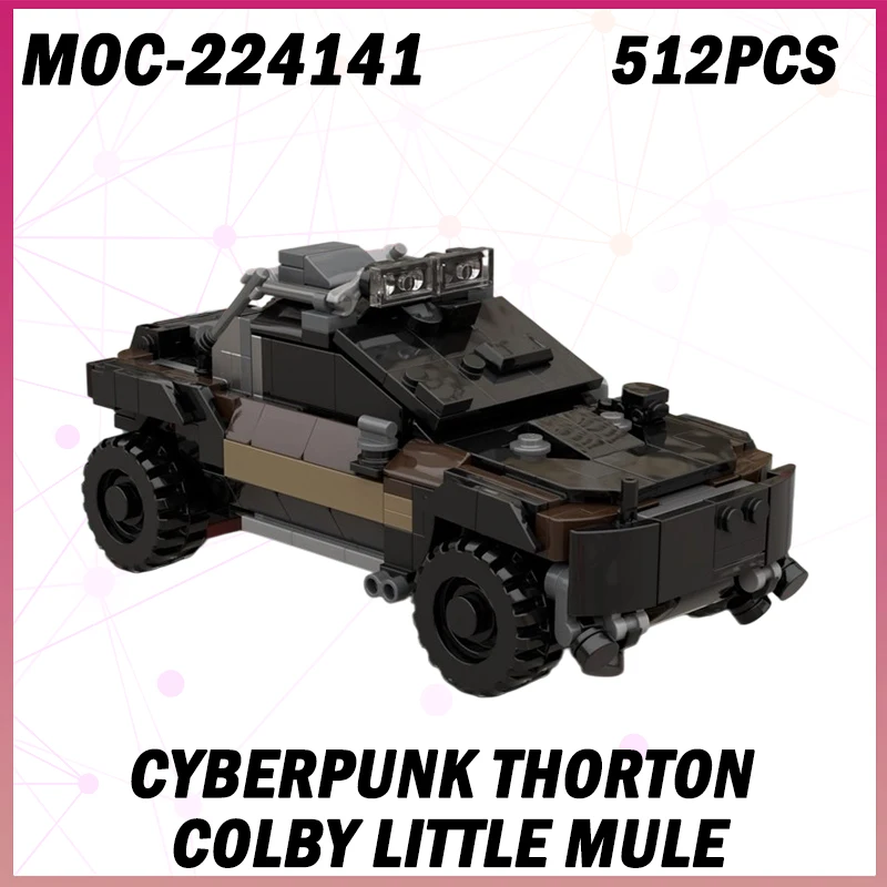 

512PCS MOC-224141 Cyberpunk Thorton Colby Little Mule