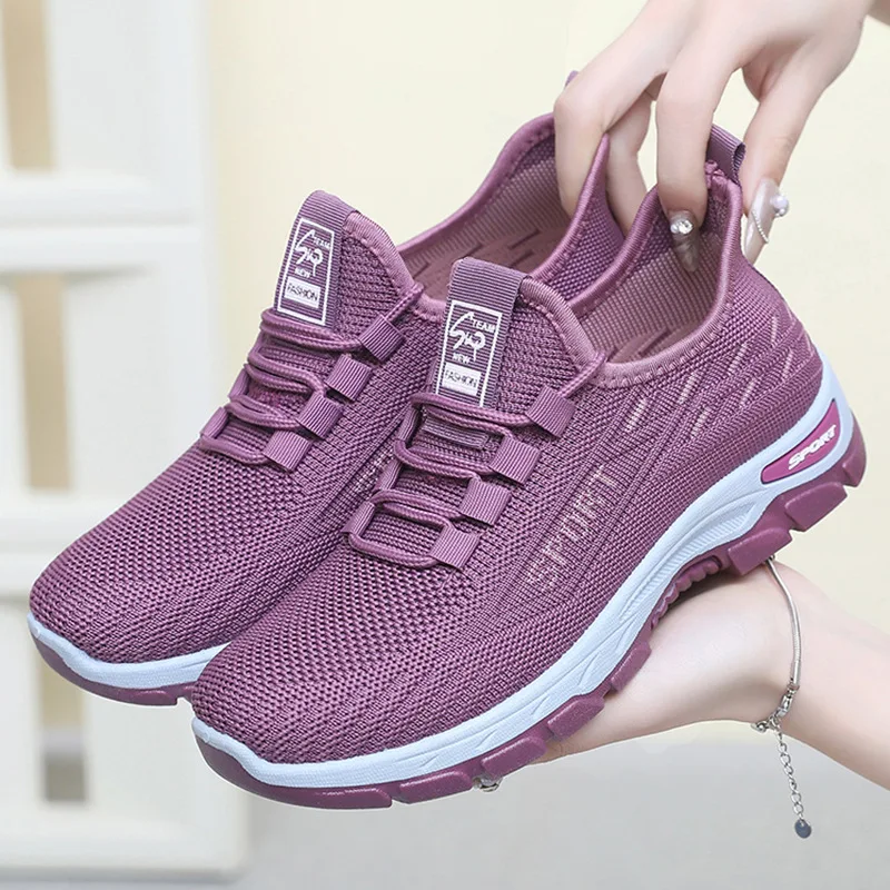 

Women's 2025 Hot Seller New Woven Breathable Couple's Casual Shoes with Soft Soles, Lightweight and Breathable Casual Shoes