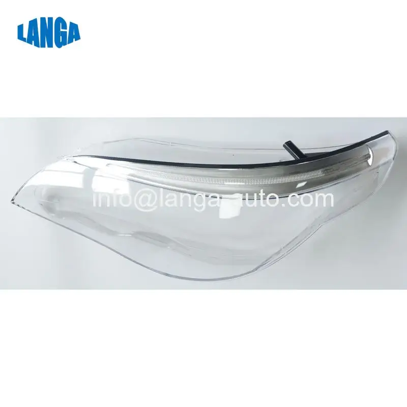 

Fits for BMW 5 Series E60 E61 525i 530i 2007 2008 2009 2010 Headlamp Glass Headlight Clear Lens Cover Lampshade Shell Left side