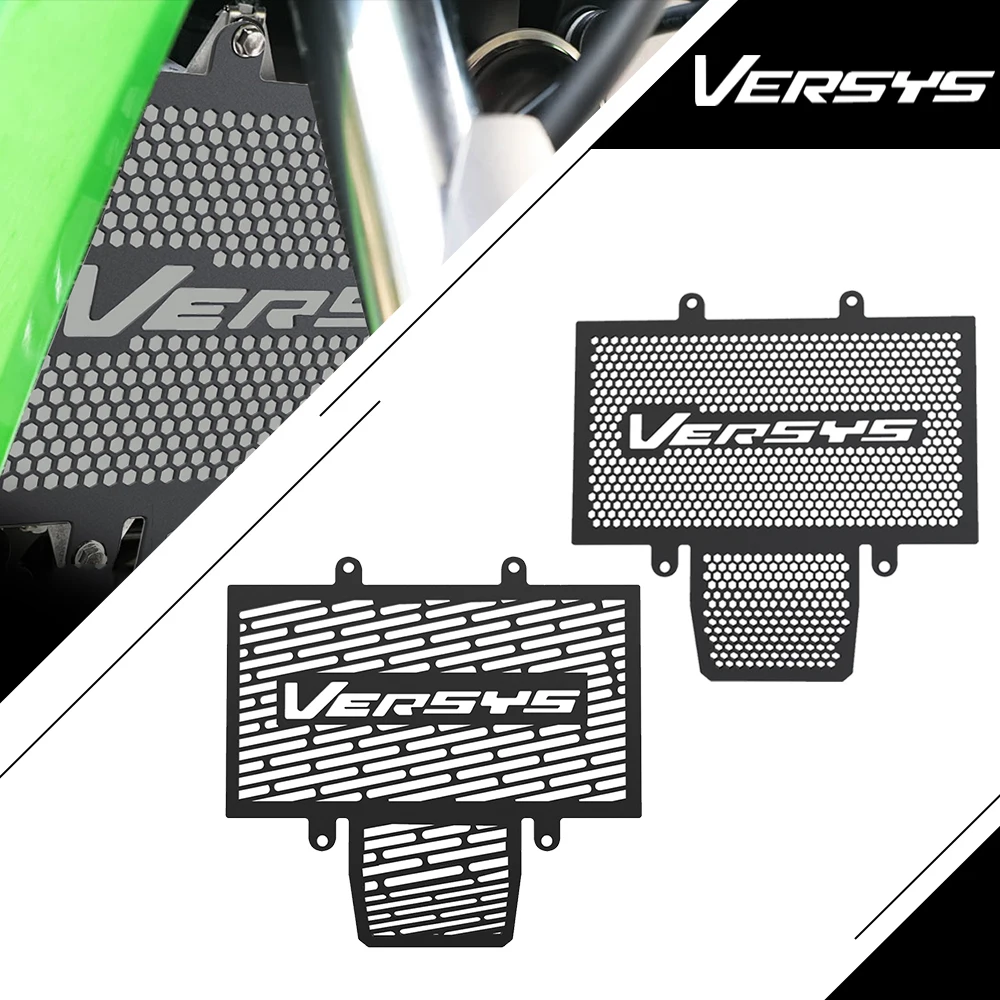 

For KAWASAKI VERSYS-X 300 VERSYS-X300 ABS KLE300 2017-2025 2024 2023 Motorcycle Accessories CNC Radiator Guard Protection Cover