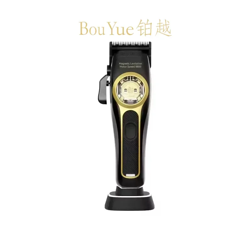 Professional Cordless Hair Clipper Electric Trimmer Men Barber Shaver Rechargeable Grooming Kit Zero Gap Fade Cutting Machine