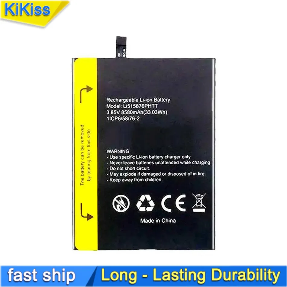 

High Capacity 8580Mah Mobile Phone Battery Safe For Blackview BV6600 Helio A25 Li515876phtt Bv6600