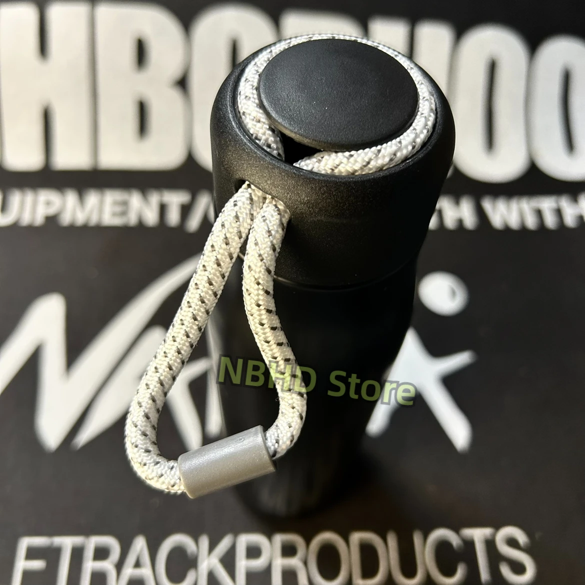 NBHD blackening camping wind thermos cup cold cup sealing double layer thick and durable portable matte matte outdoor camping