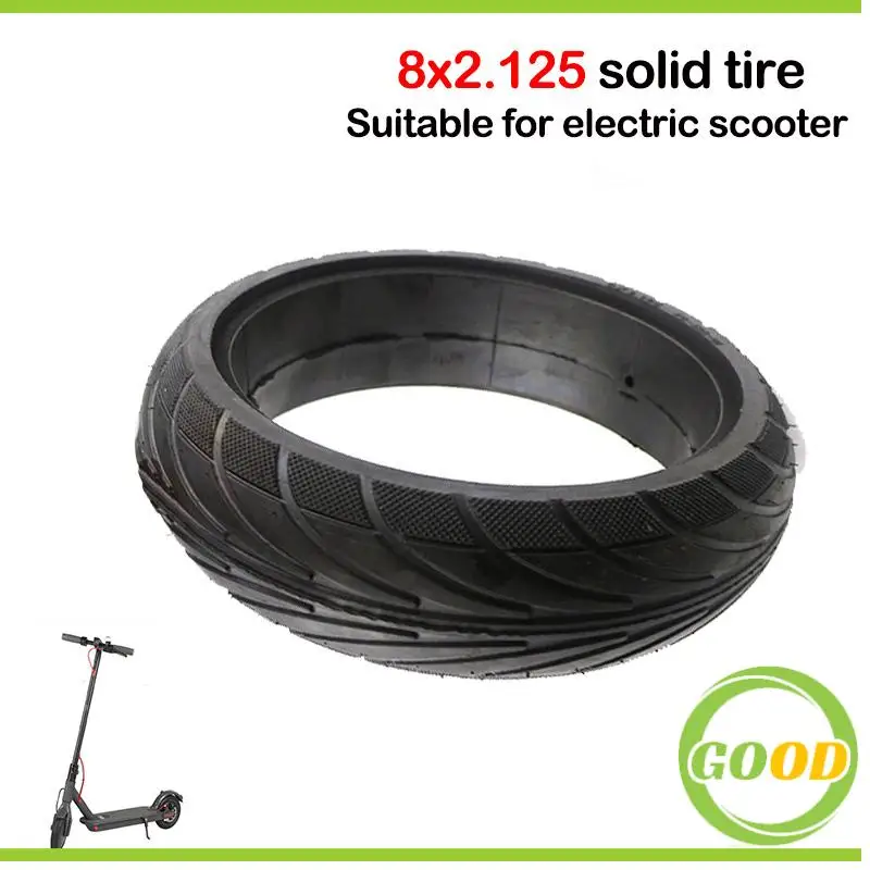 

Шина для электрического скутера 8x2,125 8 дюймов складной электрический скутер электрический мини-велосипед ненадувная самобалансирующаяся шина для колес