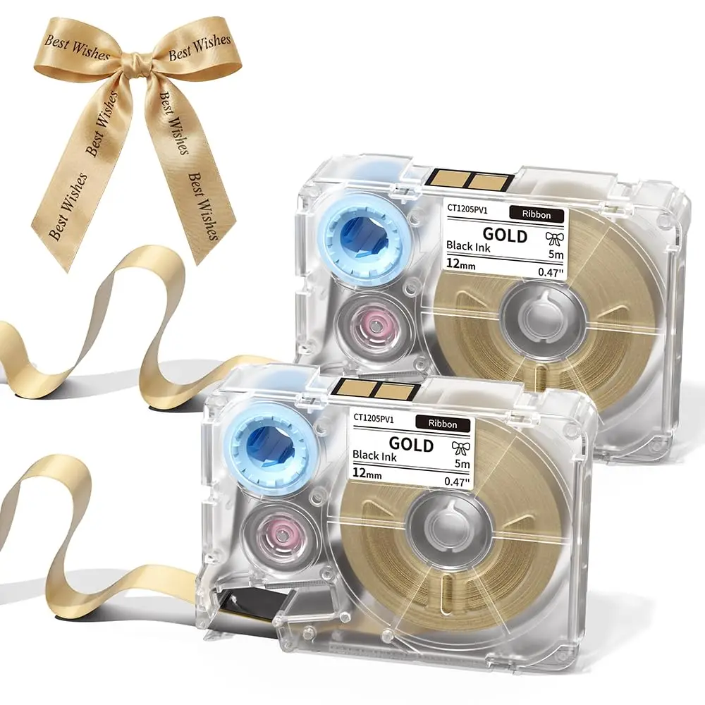 Champagne Gold Satin Ribbon for Gift Wrapping