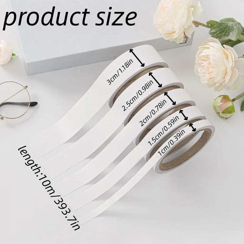 1pc 10m/393.7inch Self-Adhesive Edging Banding Tape Banding for Cabinet Repair Furniture Restoration - Peel-and-Stick Furniture