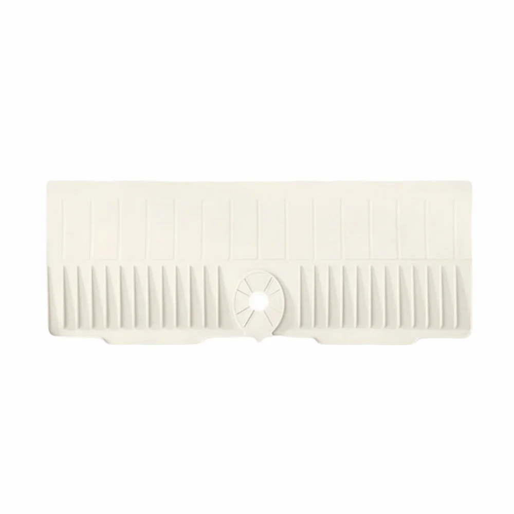 

Fast Self-Draining Silicone Faucet Draining Pad Non-Slip 24 Inch Water Draining Mat Multi-Functional Foldable