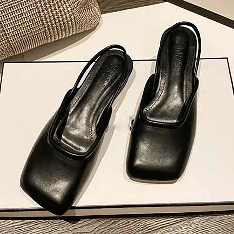 Low Cut Pumps Female Office Daily Wearing Shoes Spring and Autumn Multiple Sandals or Slides Ladies