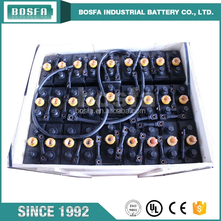 bosfa lead acid tubular plate battery cell 2v700ah VBS158 Traction forklift Battery 24v 36v 48v battery pack