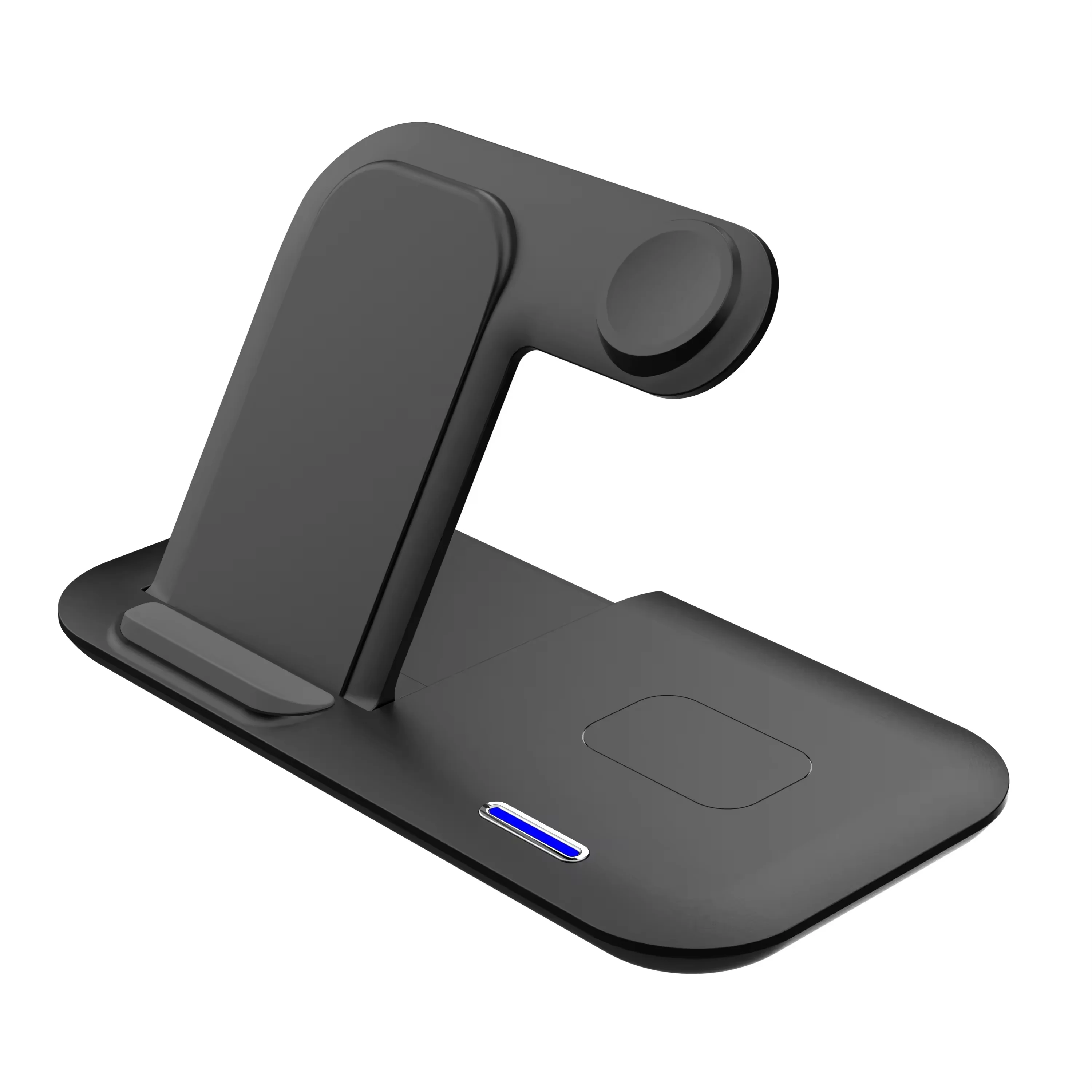 Multifunction  Foldable Wireless Charger  15W 3 in 1  Fast Portable  Charging Station for Mobile Phone/earphone/watch