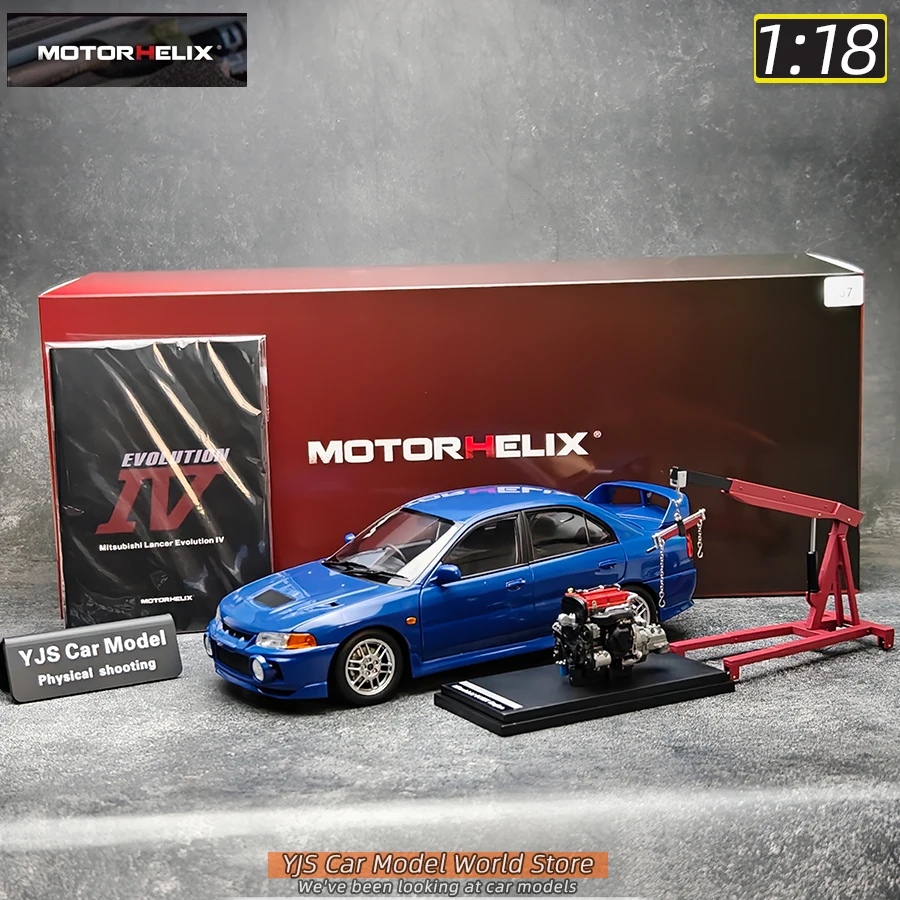 MOTORHELIX MH 1:18 New Mitsubishi Lancer Evolution IV Generation 4