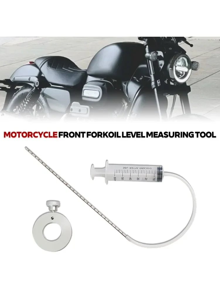 AliExpress 60ml Universal Motorcycle Fork Oil Level Meter Adjusting Tool Bike Oil Level Measurement Device