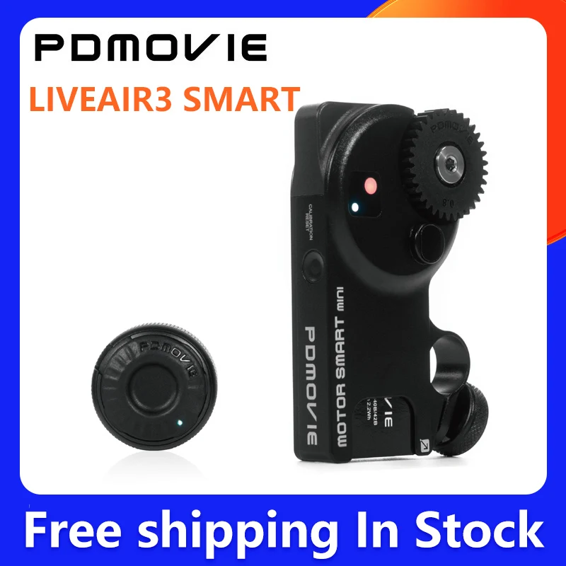 

PDMOVIE LIVE AIR 3 SMART Follow Focus Control System AI Autofocus 100M Wireless Remote Control For Camera Cine Cinema Lens