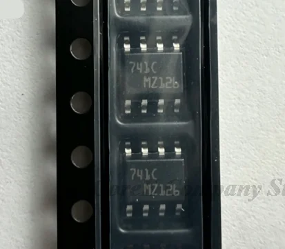 5/10/50PCS SMT UA741CDT SOIC‑8 Single‑Channel Operational Amplifier Chip, 1MHz Low‑Power