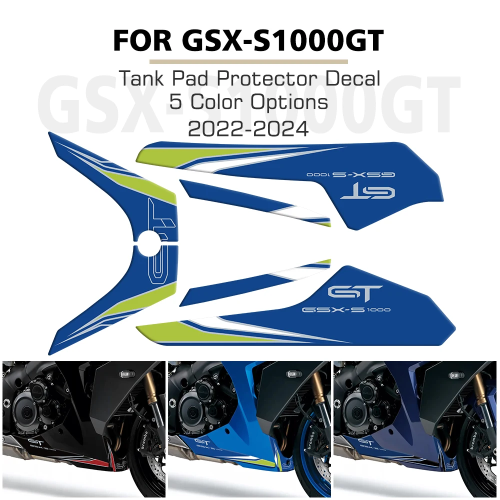 

Motorcycle Bellypan Paint Protector Sticker For Suzuki GSX-S1000GT GSX S1000GT 2022 2023 2024 3D Gel Reflective Decal Kit