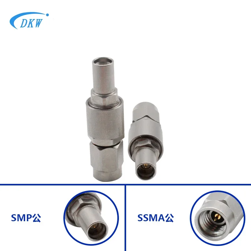 

Millimeter wave adapter SSMA male to SMP male 40GHZ high frequency connector SSMA to GOP test