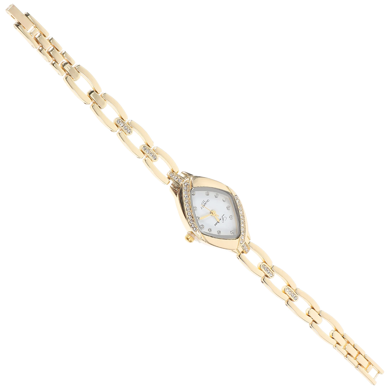 

Diamond Bracelet Watch Quartz Analog Rectangle Rhinestones Ladies Watches Fashion Accessories Valentine Gift Christmas Present