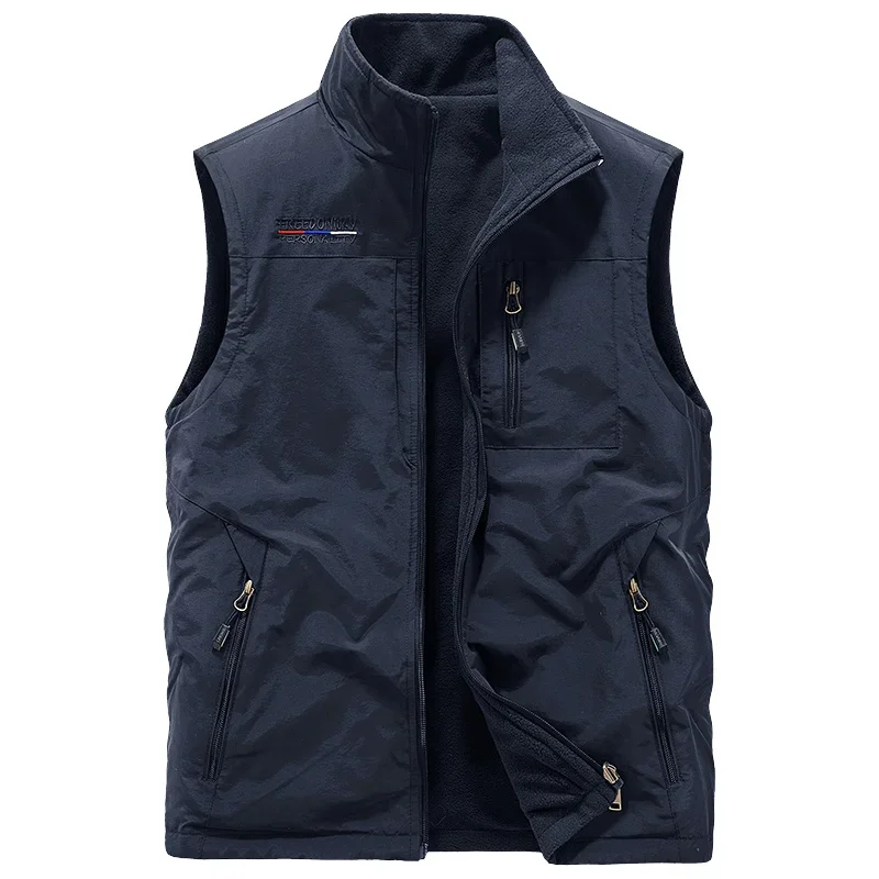 

Luxury Thermal Fashion Men's Heating Winter Vest Outdoors Gilet Men Casual Heated Vest Man Plus Size Body Warmer Hiking Clothing