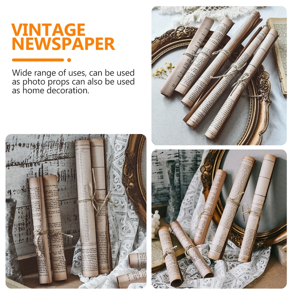 

Vintage Newspaper Photo Backdrop Vintage Newspaper Photography Props for Kids Adult Photography Party Home Decor