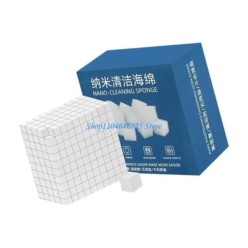 Absorbent Sponges Block Safe Cleaning Solution for Computer Chip Repair