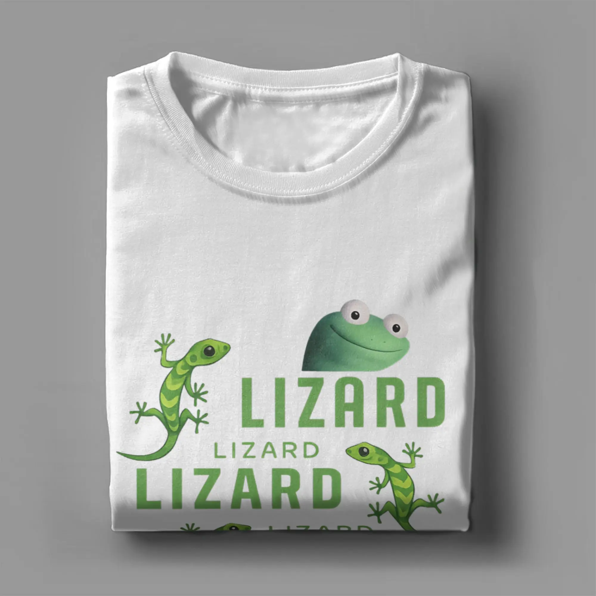 سحلية سحلية سحلية ميمي تي شيرت شاطئ الشارع نمط تي شيرت القطن الجدة التي شيرت للرجل قصيرة الأكمام شعار مخصص تيز