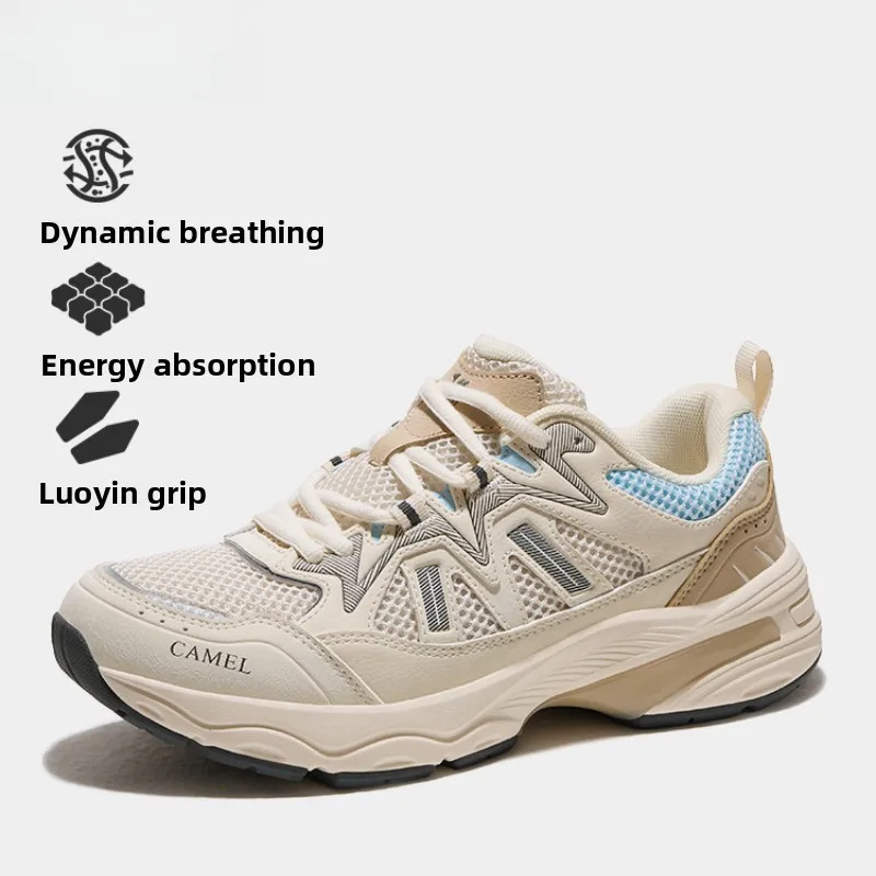 

GOLDEN CAMEL Outdoor Hiking Shoes Men and Women Walking Waterproof Non-slip Sports Casual Shoes for Men Trekking Breathable