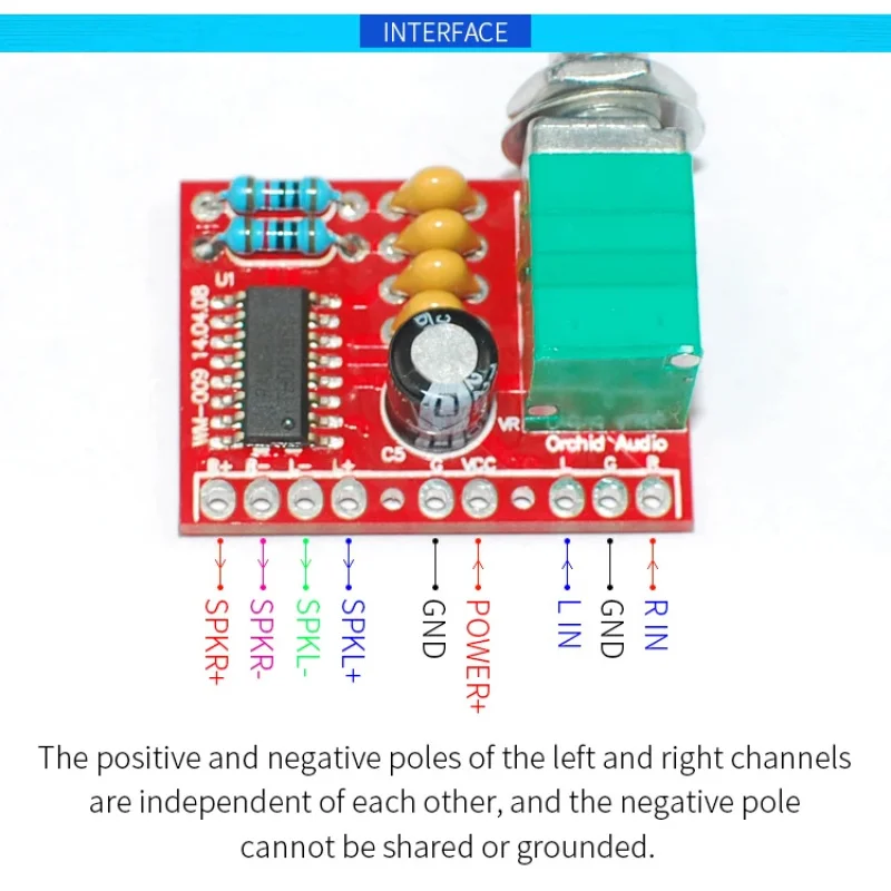 Suitable for Audio DIY CIRMECH PAM8403 PAM8406 Mini Class D Amp Board With Switch